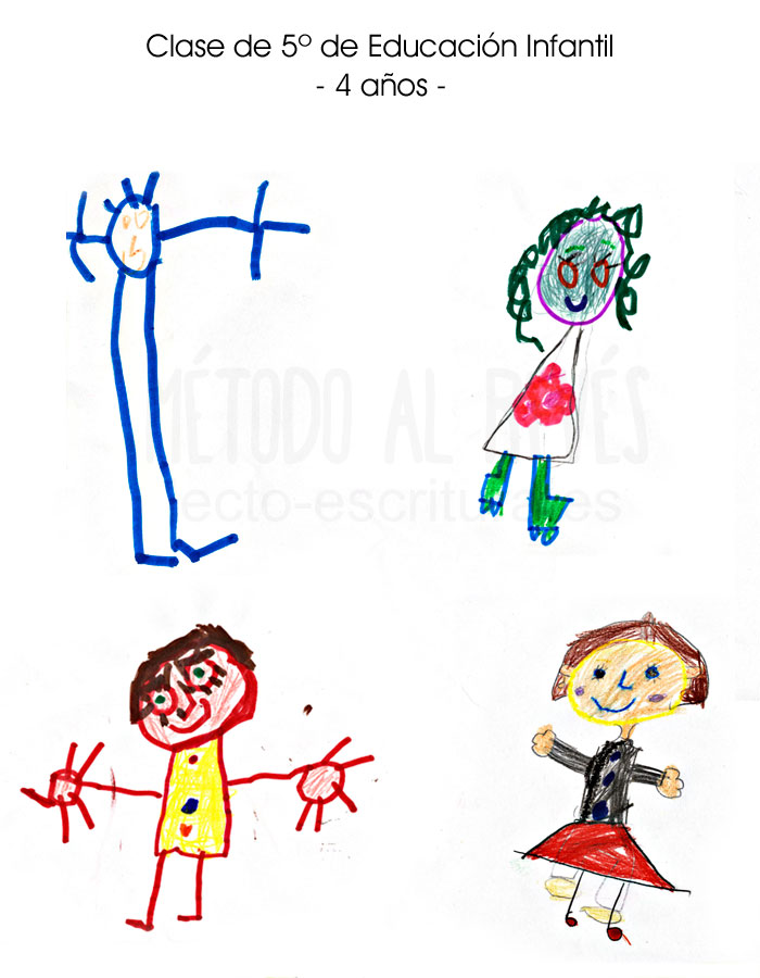 dibujos Clase de 5º de Educación Infantil 4 años