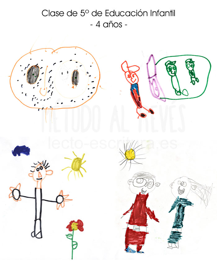 Etapas del dibujo en niños de 4 años